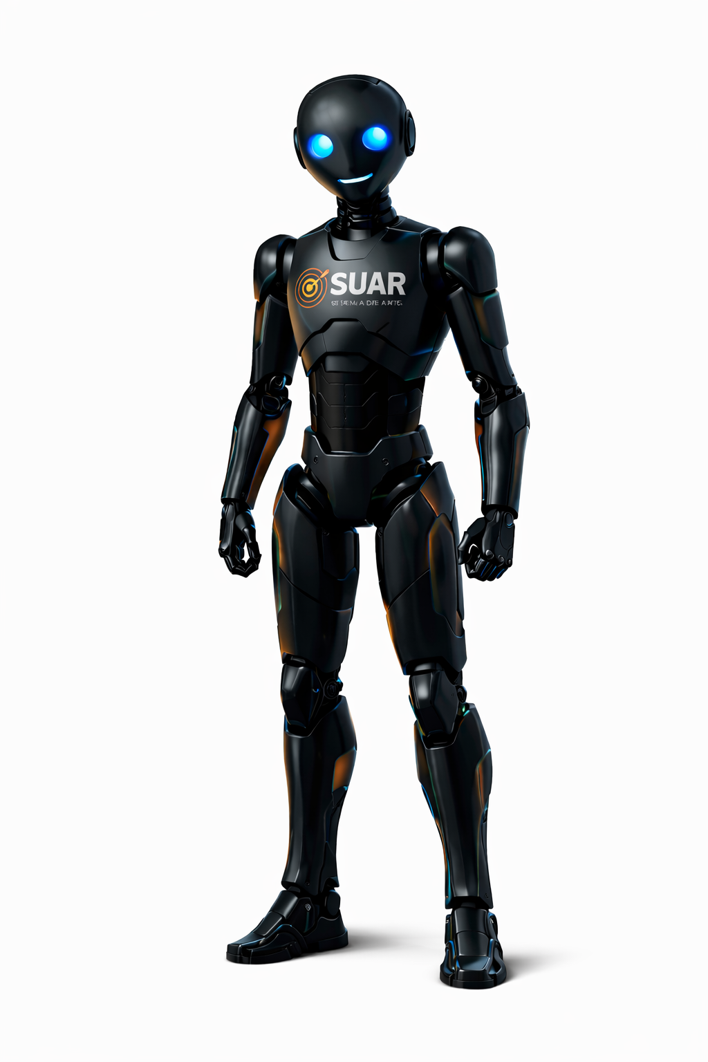 SUAR Robot with logo